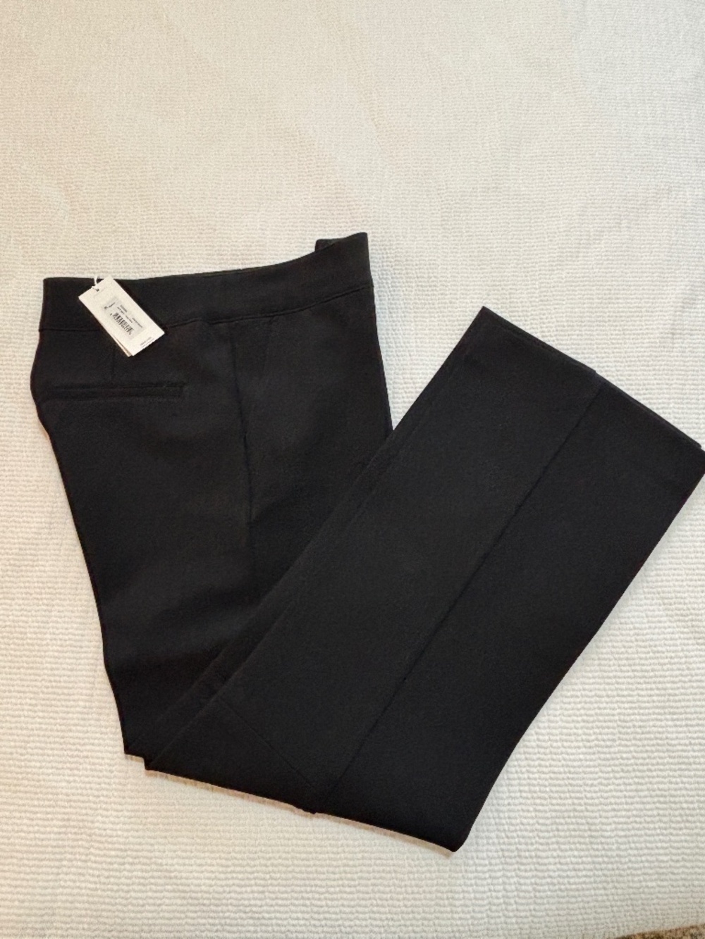 NWT SPANX The Perfect Pant Kick Flare Black Size M